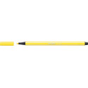 STABILO Pen 68 feutre, jaune citron