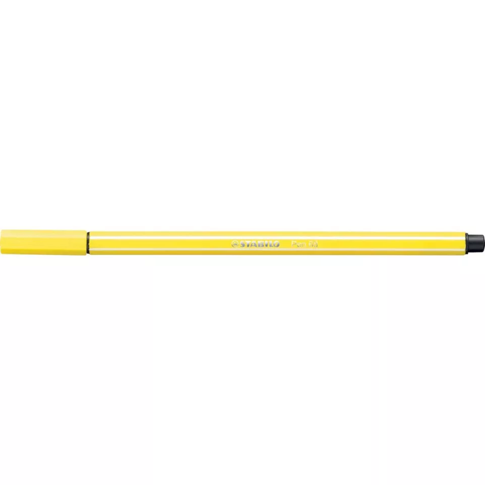 STABILO Pen 68 feutre, jaune citron
