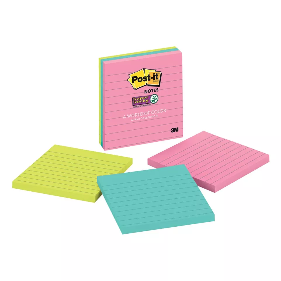 Post-it Super Sticky notes XL Cosmic,...