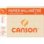 Canson Graph Paper, Pack of 12 Sheets