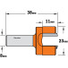 Hinge Mortising and Edging Router Bit Ø23mm / pc