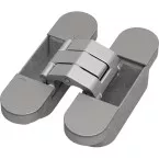 Charnière invisible Arlu Tyo chromé mat/gris / pce