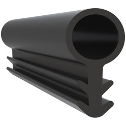 Binnendeurrubber ATB318 Ø 5,6mm groef 3mm zwart / 50m