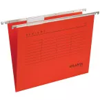 Atlanta dossiers suspendus Alzicht Spectrum ft folio, fond en V, rouge