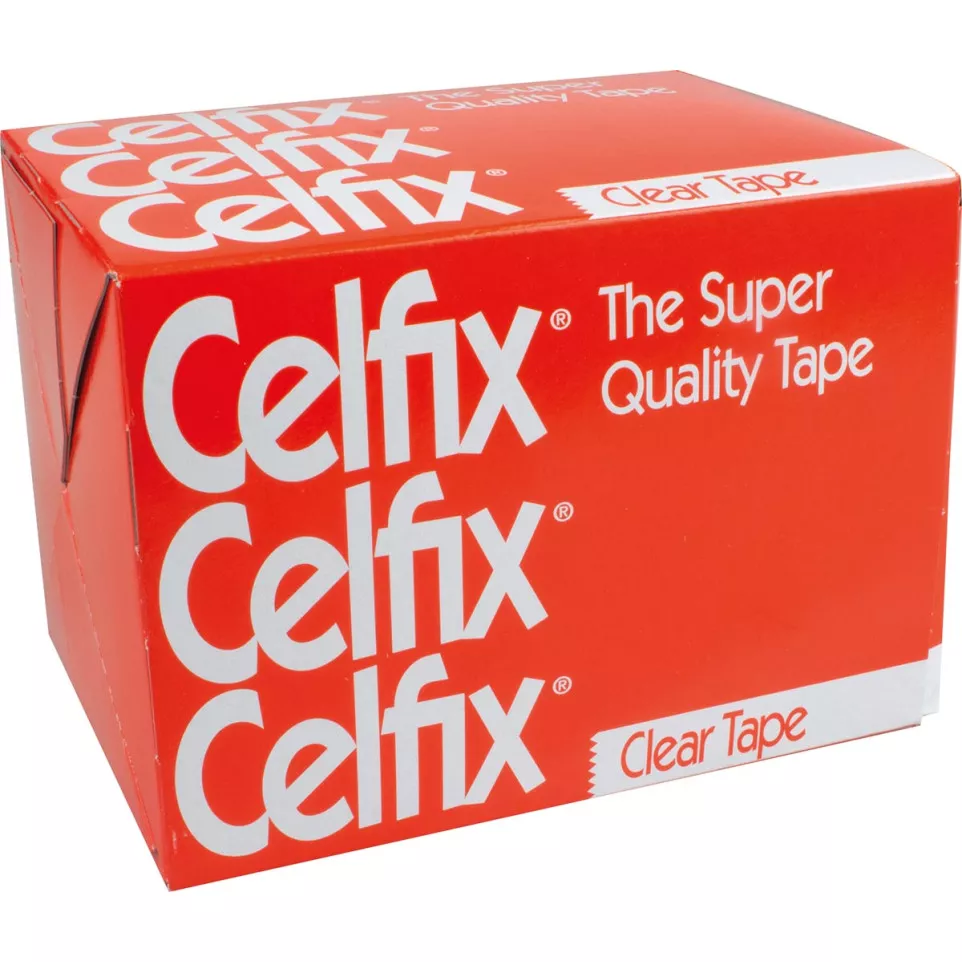 Celfix cellulose transparent adhesive...