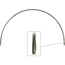 Gebogen naald 125mm / Pce