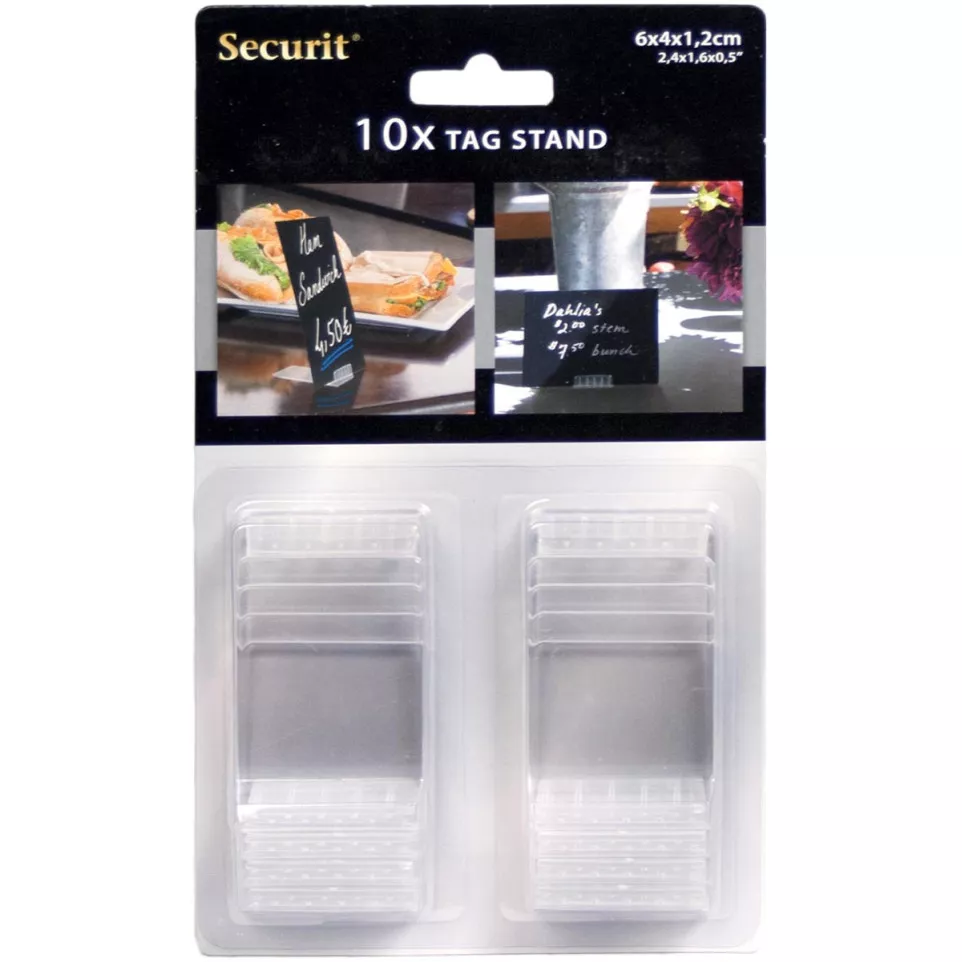 Securit ardoise base, paquet de 10...