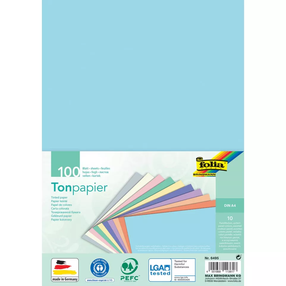 Folia gekleurd tekenpapier, 130 g, ft...