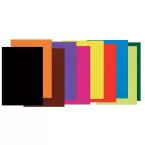 Gekleurd papier à dessin, 120 g, ft 21 x 29,7 cm, A4, couleurs assorties, paquet de 500 feuilles