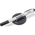 MAUL Magnetic Whiteboard Eraser with Marker, Small, Black