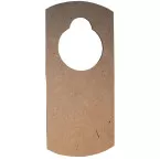 Bouhon deurplaatje, ft 19 X 8,4 X 0,3 cm, pak van 10 stuks