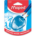 Maped Igloo 2-Hole Pencil Sharpener, Assorted Colors, 1 Piece Blister Pack