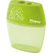 Maped Shaker 2-Hole Pencil Sharpener, Assorted Colors, Blister Pack of 1 Piece