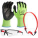 Kit EPI Lunette / bouchon d'oreille / Gant taille 10/XL / pce