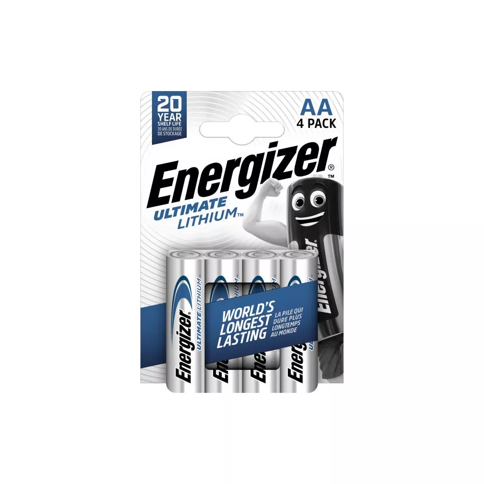 Energizer piles Lithium AA, blister...
