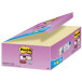 Post-it Super Sticky notes, 90 vel, ft 47,6 x 47,6 mm, geel, pak van 21 + 3 GRATIS