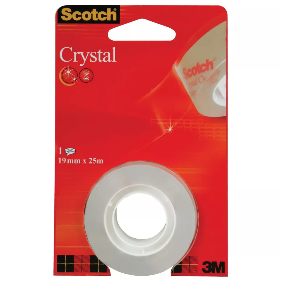 Scotch Ruban adhésif Crystal ft 19 mm...