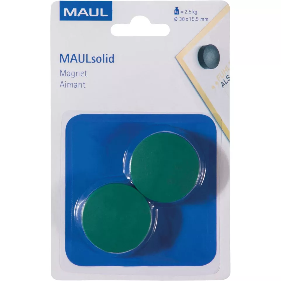 MAUL magneet Solid, 38 mm, trekkracht...