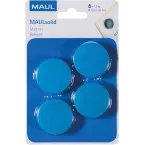 Maul Solid Magnet 38 mm 1.5 kg Pack of 4 Blue