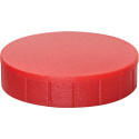 MAUL magneet Solid, 32 mm, trekkracht 800 gr, doos van 10 stuks, rood
