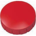 MAUL magneet Solid, 24 mm, trekkracht 600 gr, doos van 10 stuks, rood