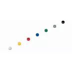 Maul Aimant Solid, 15 mm, 150 gr, boîte de 10 pièces, assorties