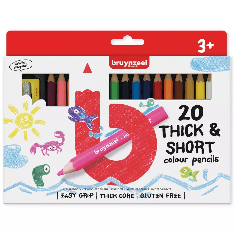 Bruynzeel Kids crayons de couleur...