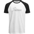 T-shirt bicolore Jobman 5269 blanc/noir S / pce