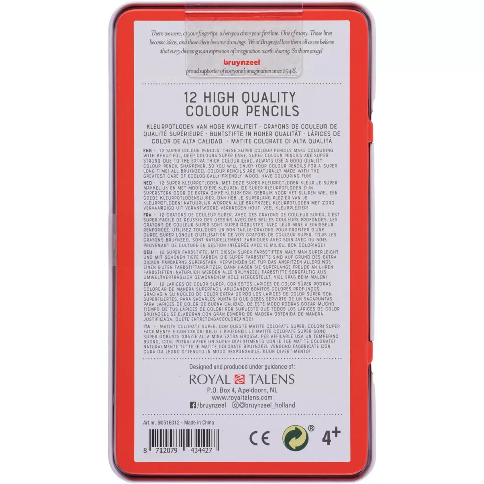 Bruynzeel crayon de couleur Super,...