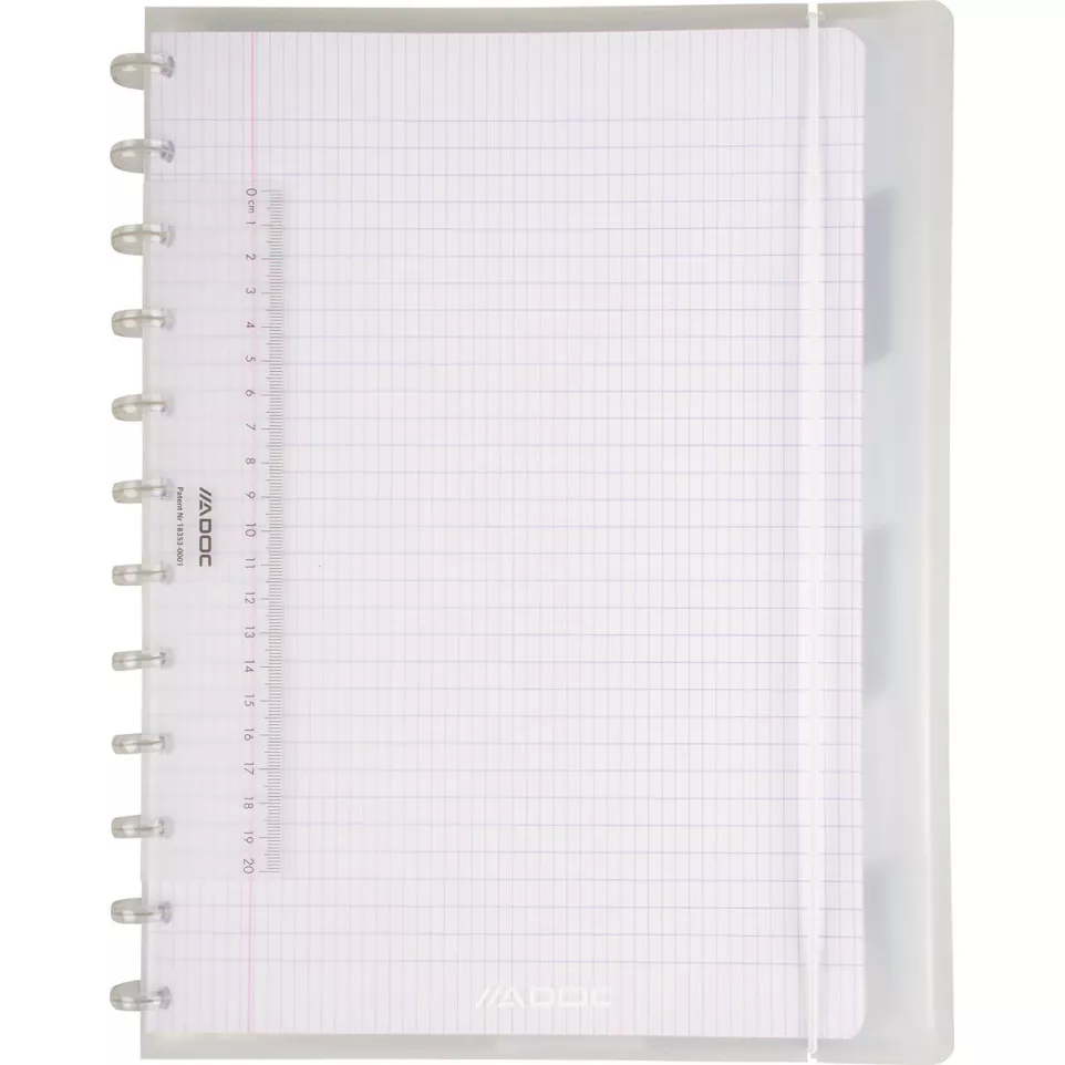 Adoc Colorlines cahier, ft A4, 144...