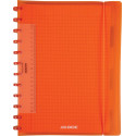 Adoc Colorlines schrift, ft A4, 144 bladzijden,commercieel geruit, geassorteerde kleuren