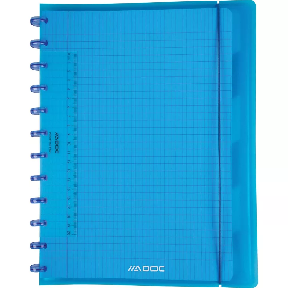 Adoc Colorlines cahier, ft A4, 144...