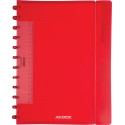 Adoc Colorlines cahier, ft A4, 144 pages,commercieel quadrillé, couleurs assorties