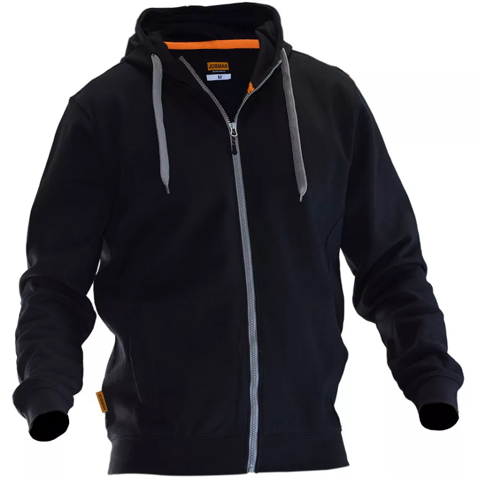 Gilet à capuche noir Jobman 5400 S / pce