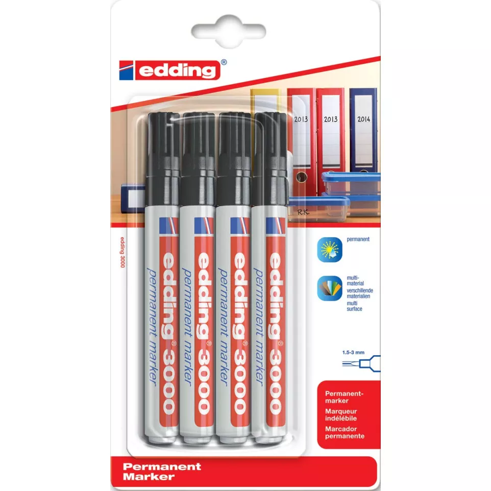 Edding marqueur permanent, 3000,...