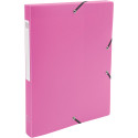 Exacompta elastobox rug van 2,5 cm                       geassorteerde kleuren