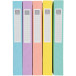 Exacompta Aquarel A4+ 3 Flap Card Folder Assorted Colours 4 cm Spine