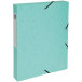 Exacompta Aquarel elastobox uit glanskarton, ft A4+, rug van 4 cm, met 3 kleppen, geassorteerde kleuren
