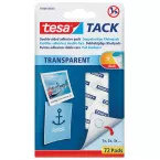 Tesa adhesive pads Tack, blister pack of 72 pieces