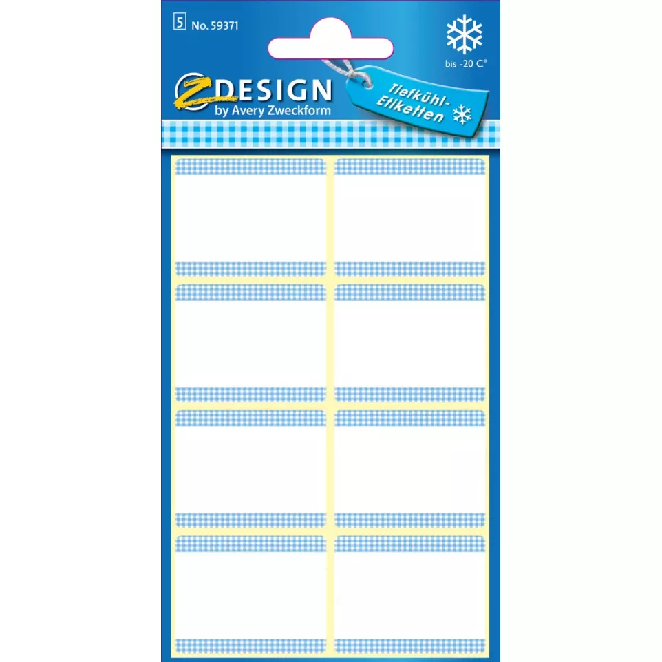 Avery Freezer Labels Blister Pack...