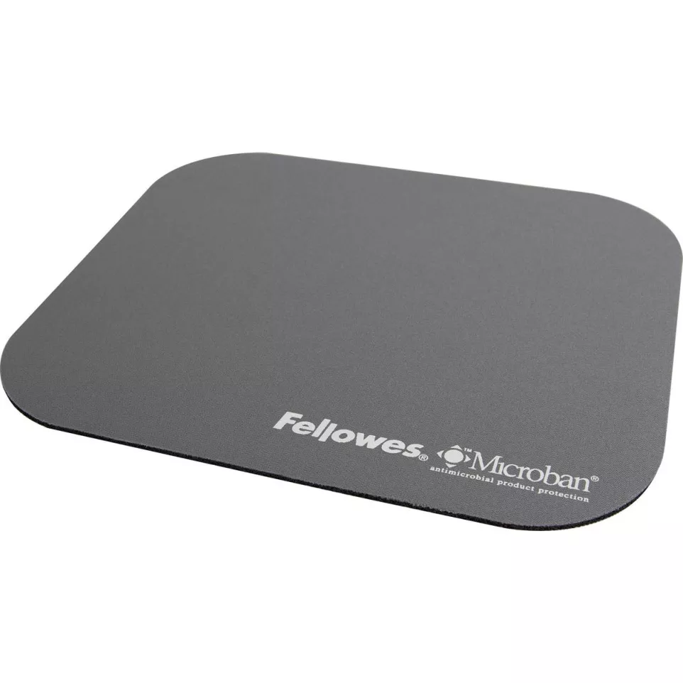 Fellowes muismat Microban, zilver