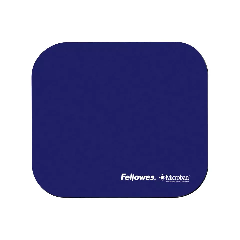 Fellowes Microban Mouse Pad Blue