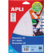 Apli witte etiketten Print & Write ft 16 x 22 mm (b x h), 990 stuks, 66 per blad (1864)