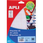 Apli witte etiketten Print...