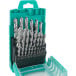 Set van 25 1 - 13 mm spiraalboren (in stappen van 0,5 mm) / pce