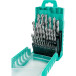 Set van 25 1 - 13 mm spiraalboren (in stappen van 0,5 mm) / pce