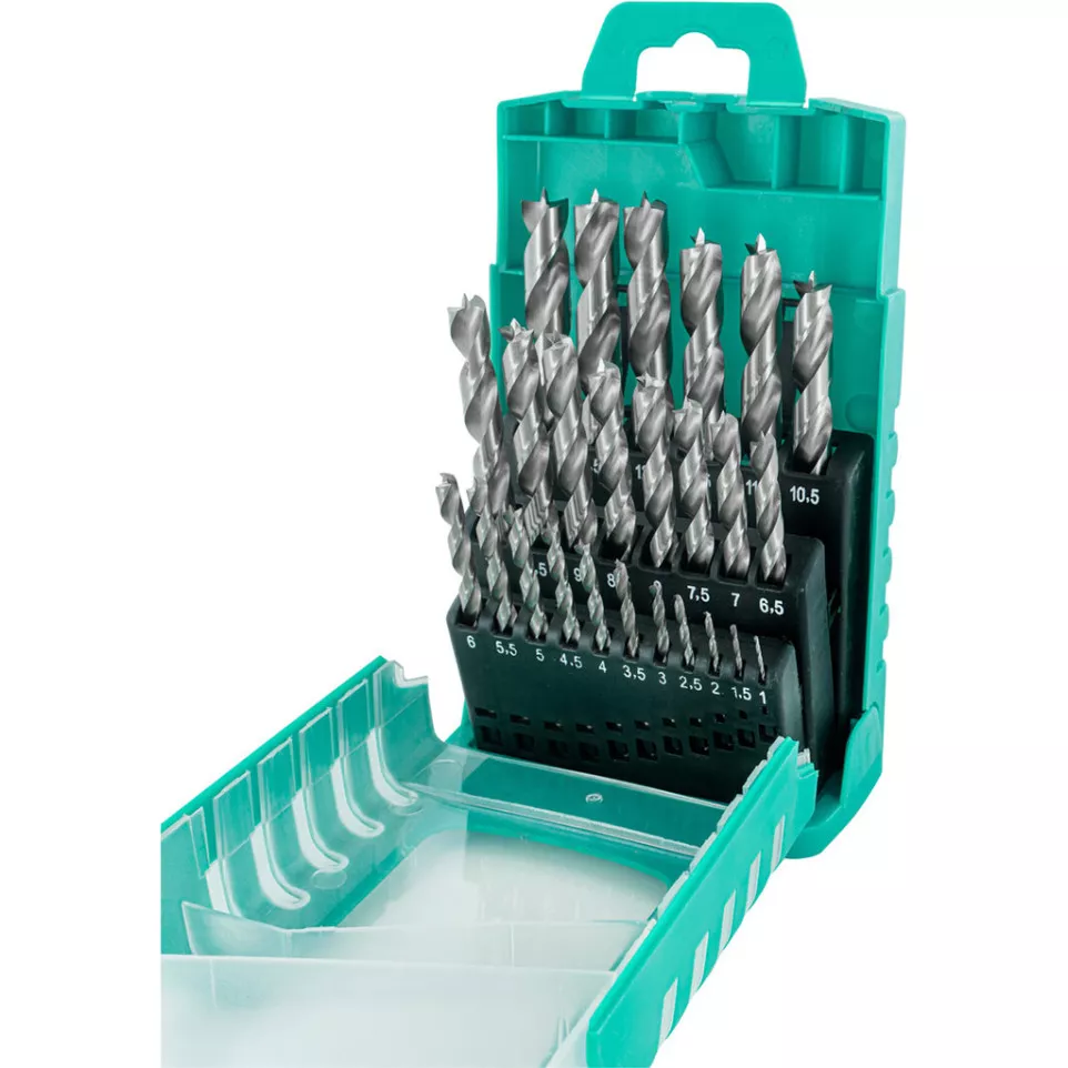 Set van 25 1 - 13 mm spiraalboren (in...