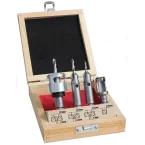 Set of 3 Decking Drill Bits with Countersinks / pc