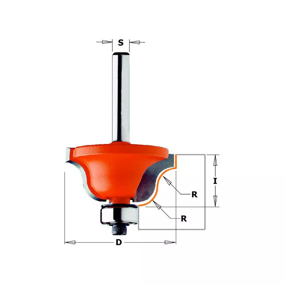 Carbide Two-Flute Decorative Moulding...