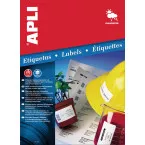 Apli moisture-resistant labels 64.6 x 33.8 mm (W x H), 480 pieces, 24 per sheet
